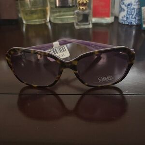 Purple Tortoiseshell Women's Sunglasses